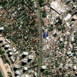 Punta del Este map(satellite map)