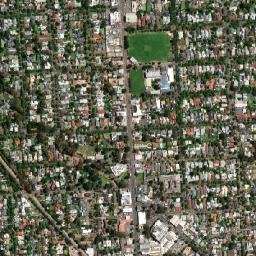 Hawthorn map(satellite map)
