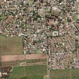 McLaren Vale map(satellite map)