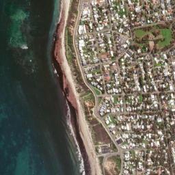 Satellite view of Aldinga Beach