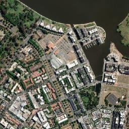 Kingston map(satellite map)