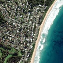 Mollymook Beach map(satellite map)