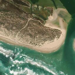 Satellite view of Murray Mouth
