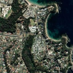 Sunshine Bay map(satellite map)