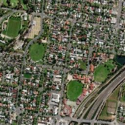 Albury map(satellite map)