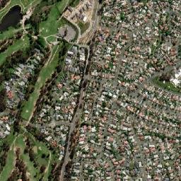 West Wodonga map(satellite map)