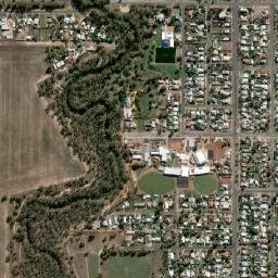 Warracknabeal map(satellite map)