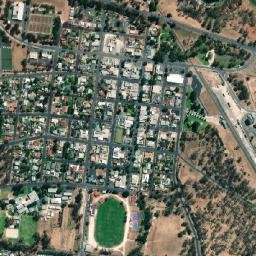 Bordertown map(satellite map)