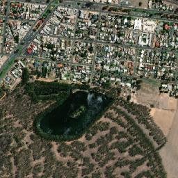 Nhill map(satellite map)