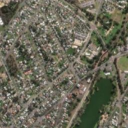 North Bendigo map(satellite map)