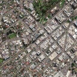 Bendigo city centre map(satellite map)