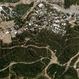 Falls Creek map(satellite map)