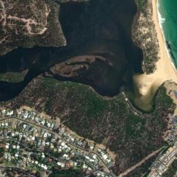 Satellite view of Short Point Beach