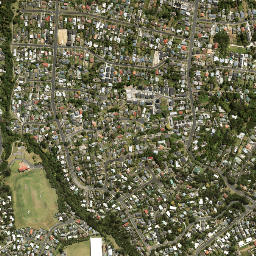 Waitakere map(satellite map)