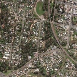 Castlemaine map(satellite map)