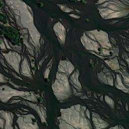 Santa Juana map(satellite map)