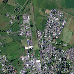 Paeroa map(satellite map)