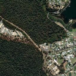 Mallacoota map(satellite map)
