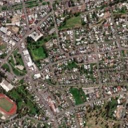 Ballarat East map(satellite map)