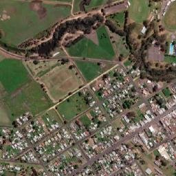 Casterton map(satellite map)