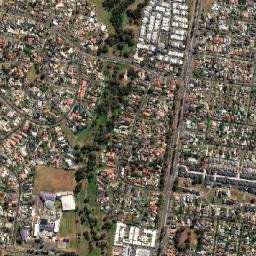 Brookfield map(satellite map)