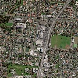 Bundoora map(satellite map)