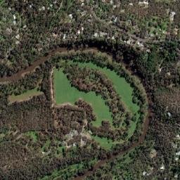 North Warrandyte map(satellite map)
