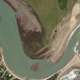 Satellite view of Mar Chiquita