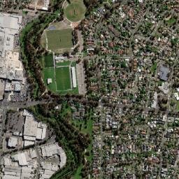 Heidelberg West map(satellite map)