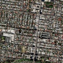 Brunswick East map(satellite map)