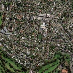 Ivanhoe East map(satellite map)