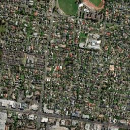Doncaster East map(satellite map)
