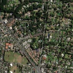 Donvale map(satellite map)