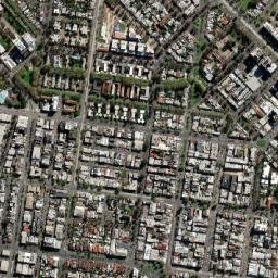 North Melbourne map(satellite map)