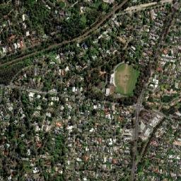 Croydon South map(satellite map)