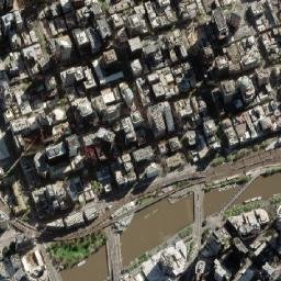 Southbank map(satellite map)