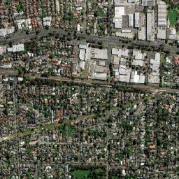 Mitcham map(satellite map)