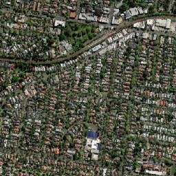 Canterbury map(satellite map)