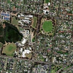 Bairnsdale map(satellite map)
