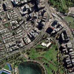 South Melbourne map(satellite map)