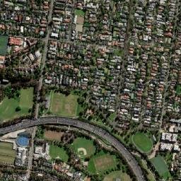 Hawthorn South map(satellite map)