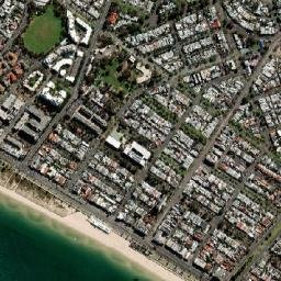 Albert Park map(satellite map)