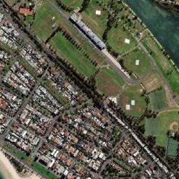 Port Phillip map(satellite map)
