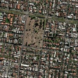 St Kilda East map(satellite map)
