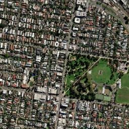 Caulfield North map(satellite map)