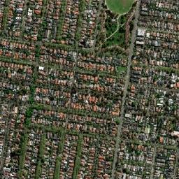 Malvern East map(satellite map)