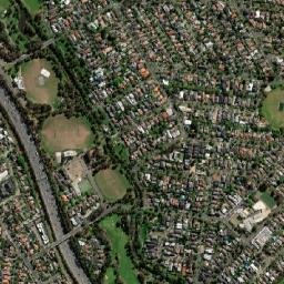 Glen Iris map(satellite map)
