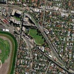 Caulfield East map(satellite map)