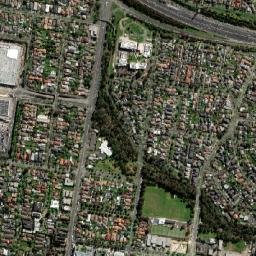 Chadstone map(satellite map)