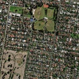 Caulfield South map(satellite map)